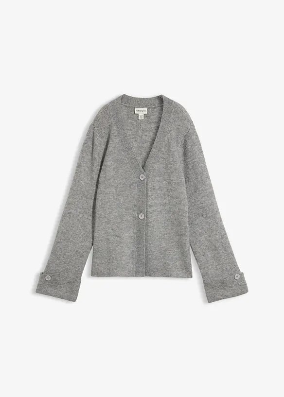 Cardigan in maglia fine sfiancato, bonprix
