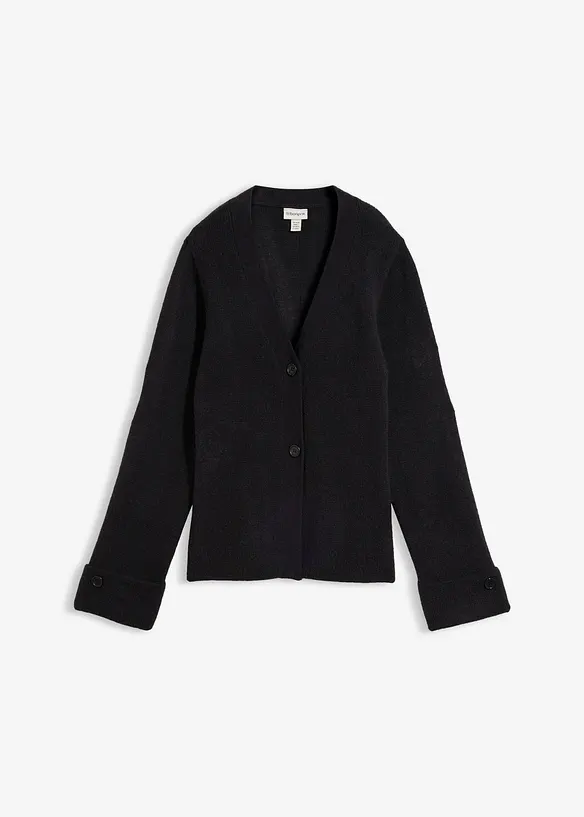 Cardigan in maglia fine sfiancato, bonprix