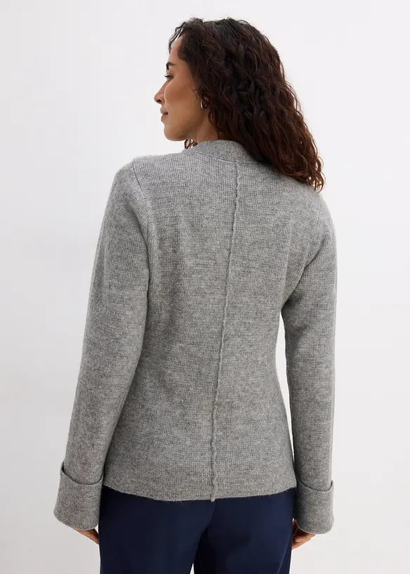Cardigan in maglia fine sfiancato, bonprix