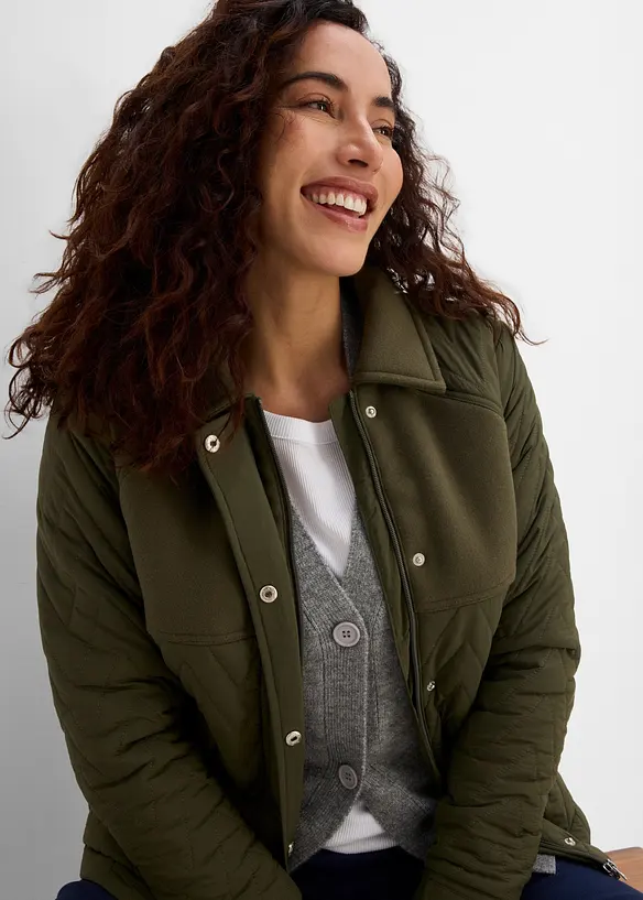 Cardigan in maglia fine sfiancato, bonprix