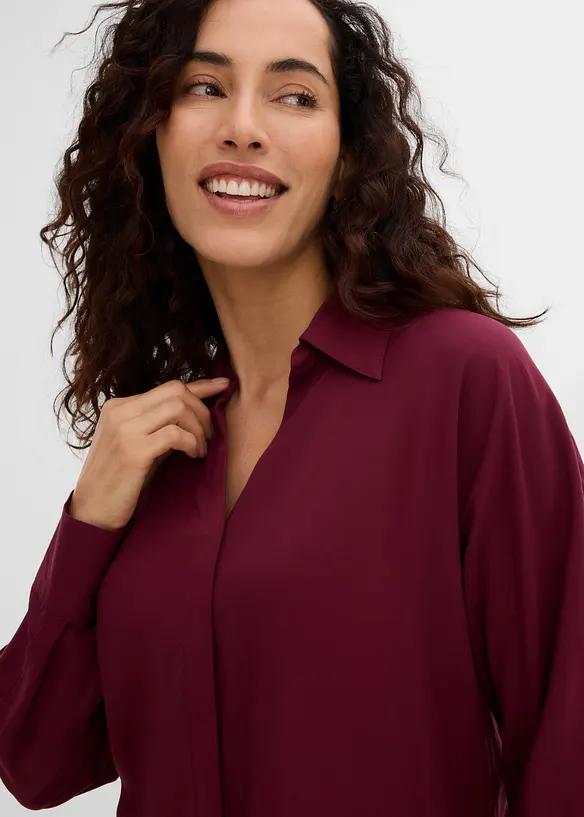 Blusa in viscosa morbida, bonprix