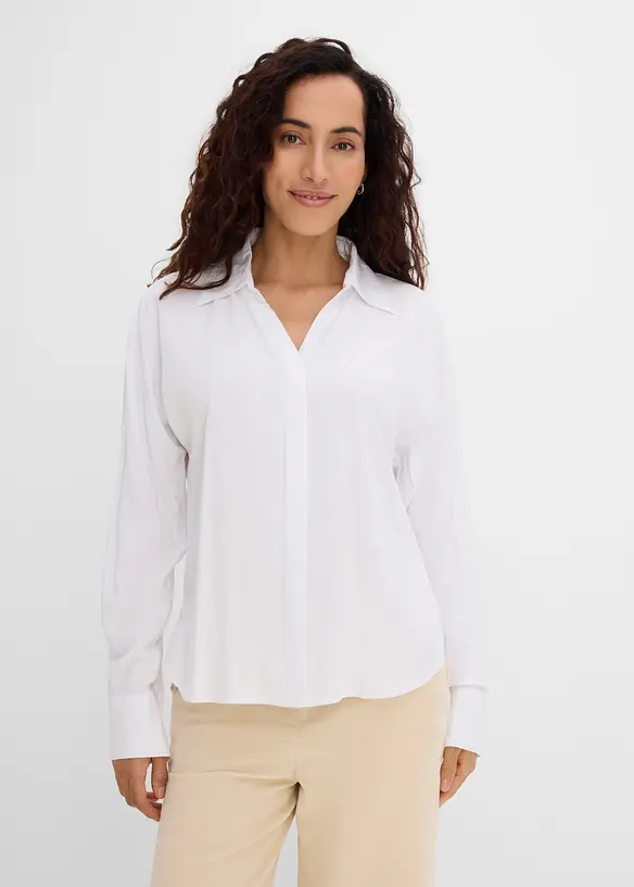 Blusa in viscosa morbida, bonprix