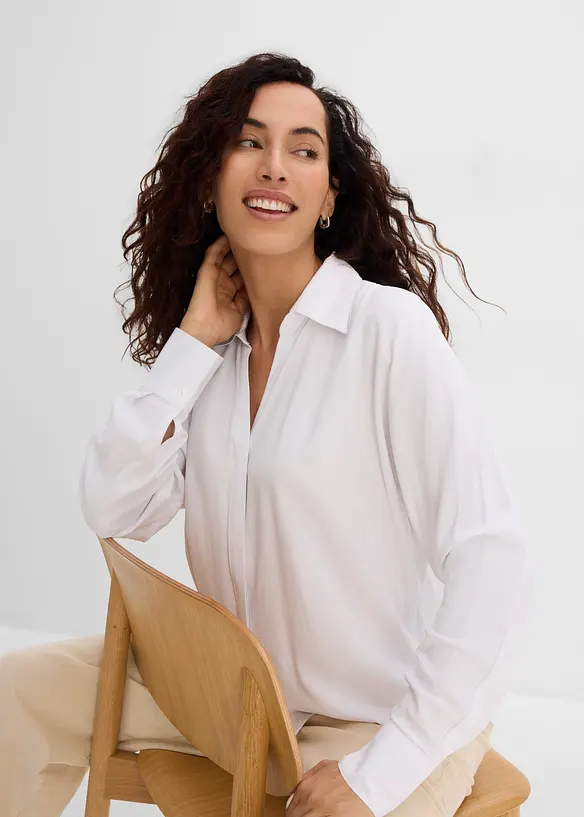 Blusa in viscosa morbida, bonprix