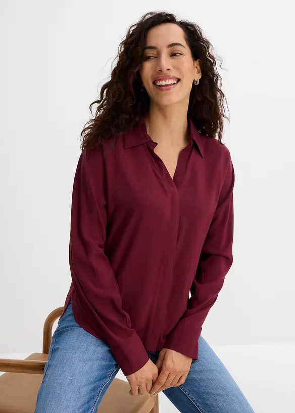 Blusa in viscosa morbida, bonprix