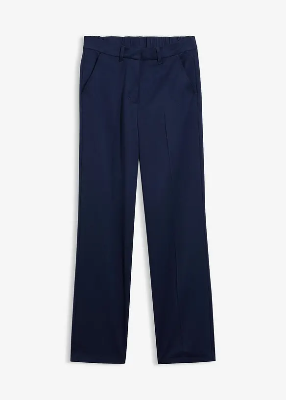 Pantaloni in misto viscosa effetto lana, bonprix