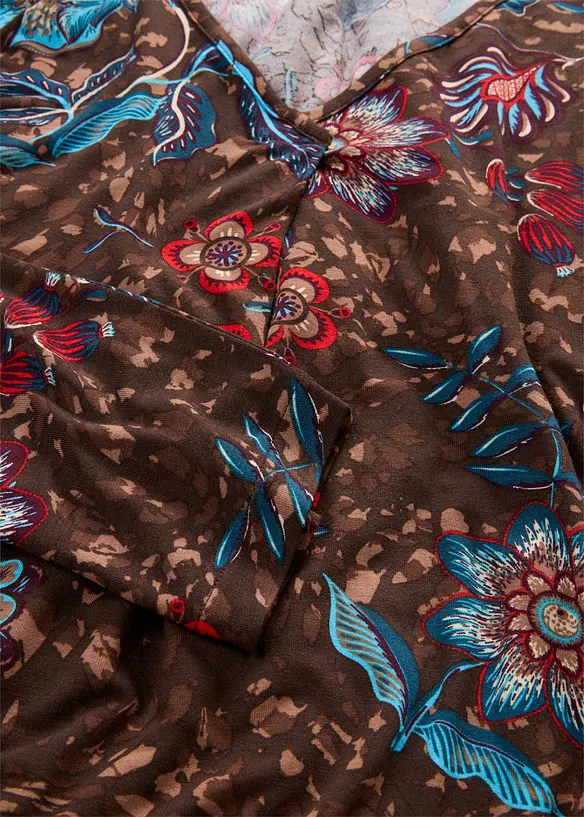 Maglia lunga in viscosa fluida, bonprix