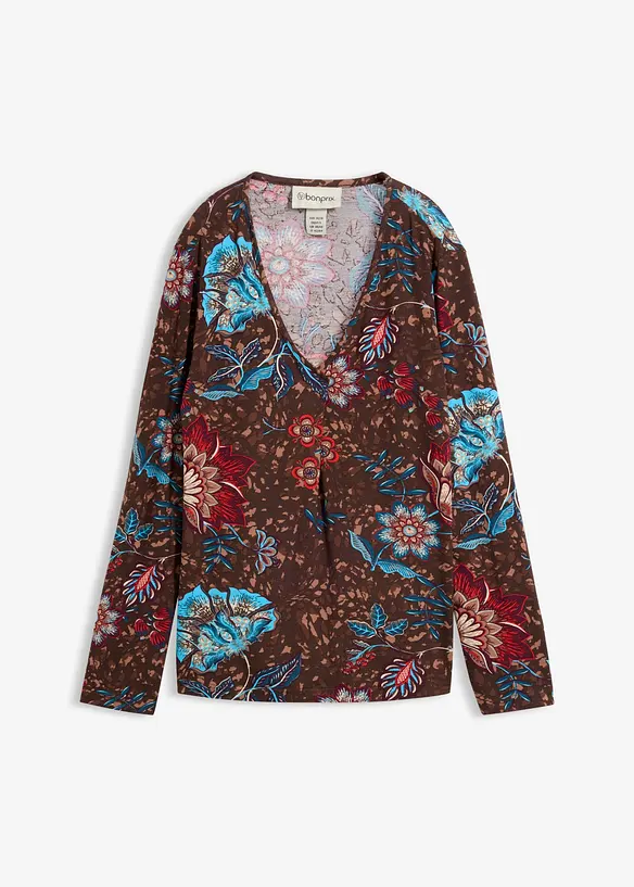 Maglia lunga in viscosa fluida, bonprix