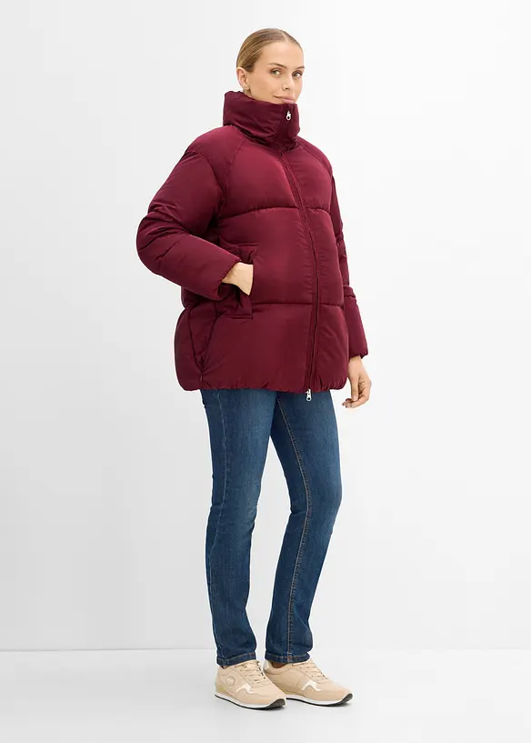 Giacca pr&eacute;maman oversize 3-in-1, calda e imbottita, con inserto babywearing., bonprix