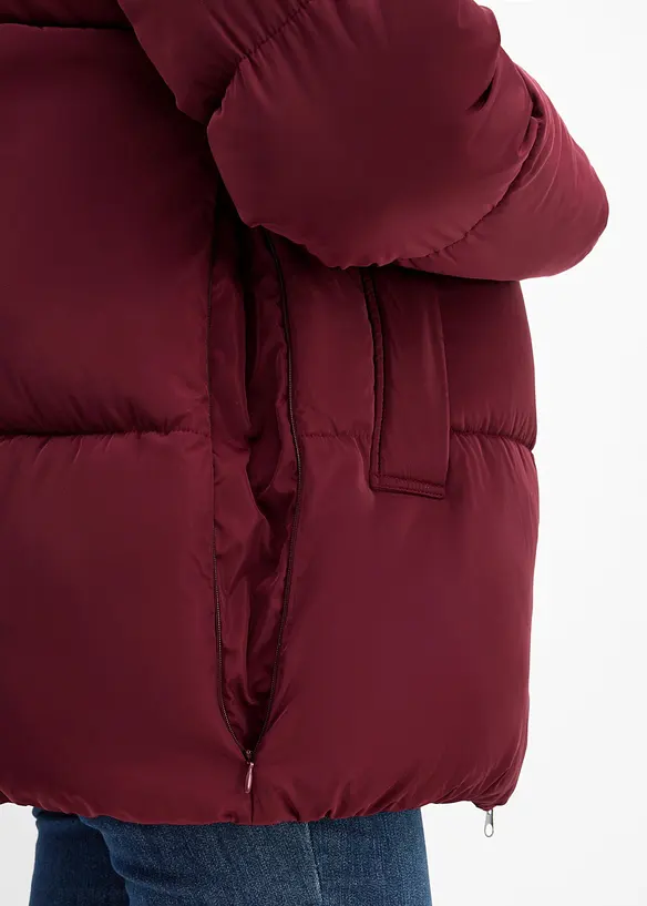 Giacca pr&eacute;maman oversize 3-in-1, calda e imbottita, con inserto babywearing., bonprix