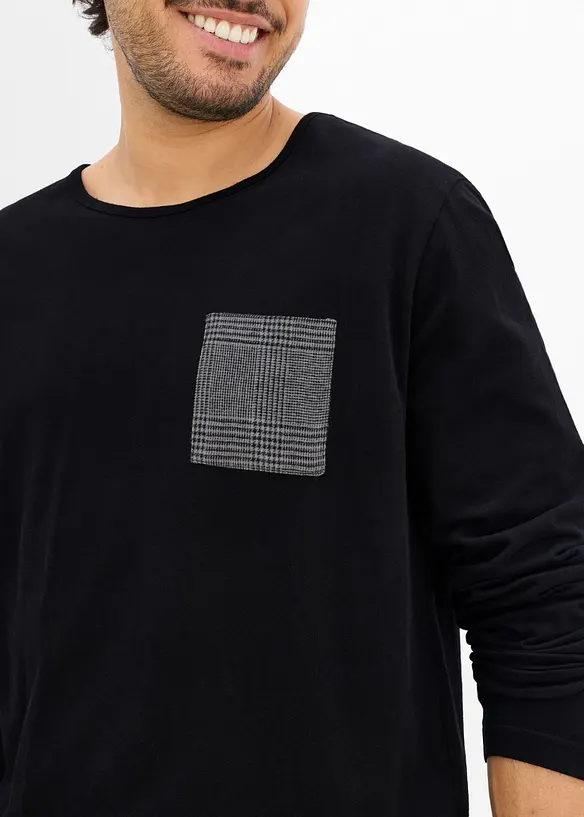 Pigiama con pantaloni in flanella, bonprix