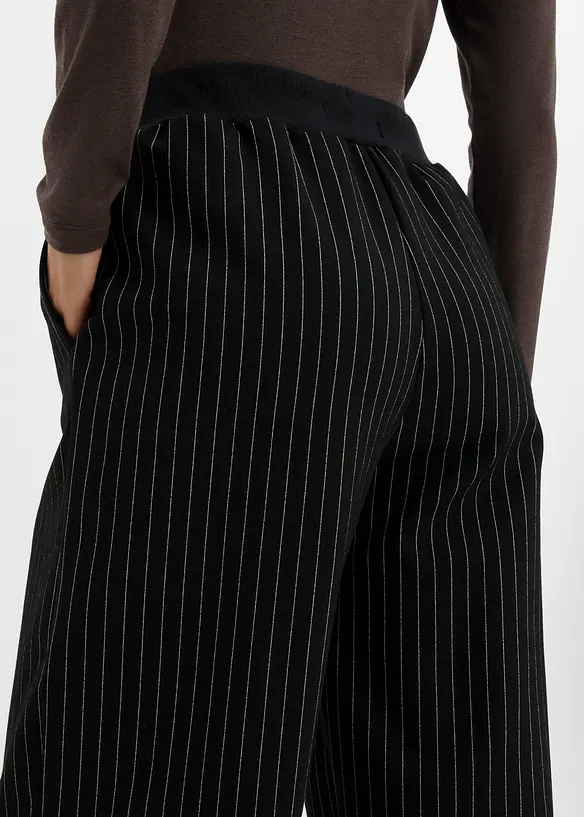 Pantaloni in jersey punto di Roma, bonprix