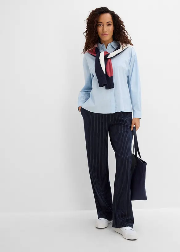 Pantaloni in jersey punto di Roma, bonprix