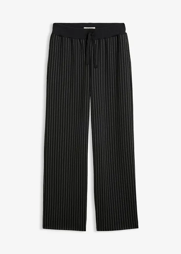Pantaloni in jersey punto di Roma, bonprix