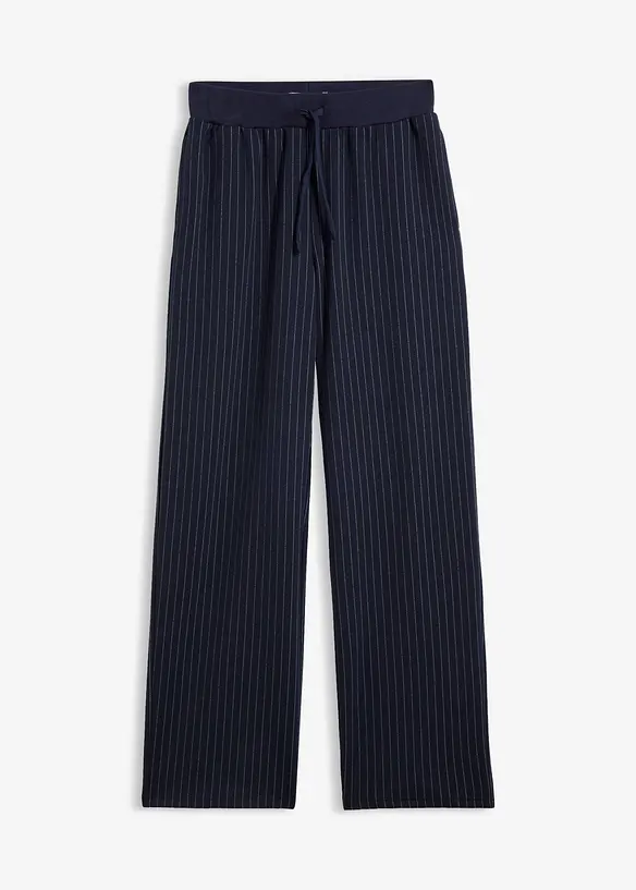 Pantaloni in jersey punto di Roma, bonprix