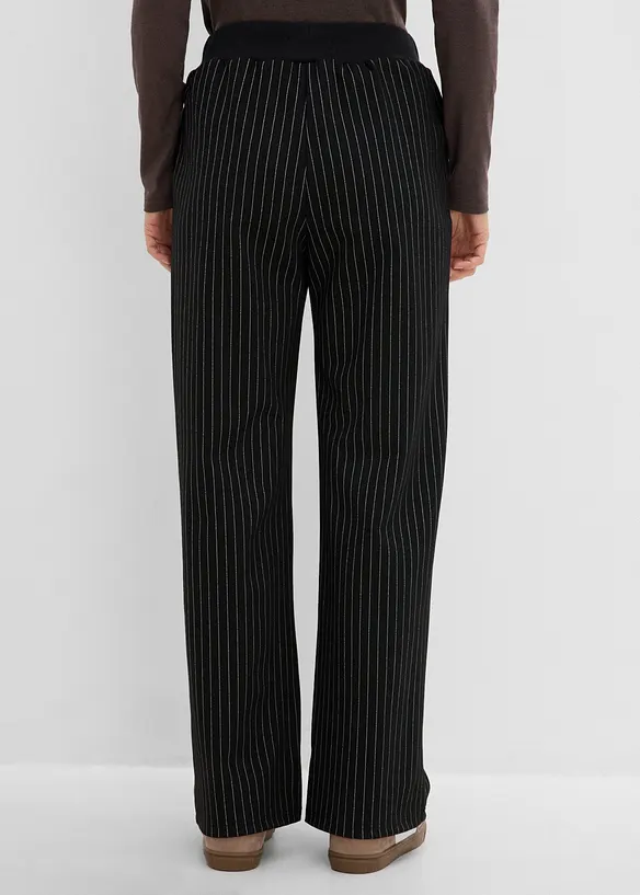 Pantaloni in jersey punto di Roma, bonprix