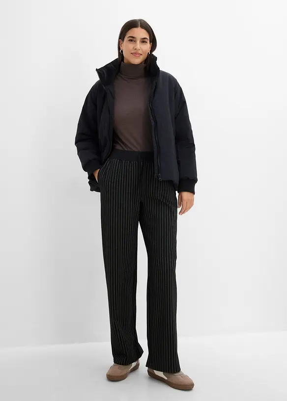 Pantaloni in jersey punto di Roma, bonprix