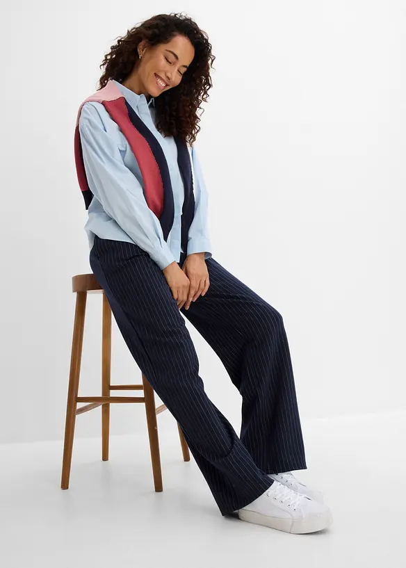Pantaloni in jersey punto di Roma, bonprix