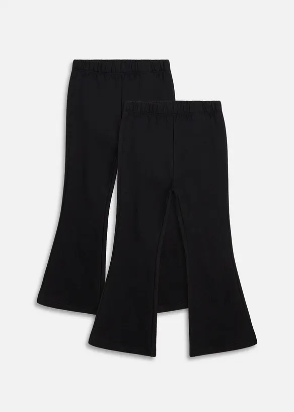 Leggings termici bootcut (pacco da 2), bonprix