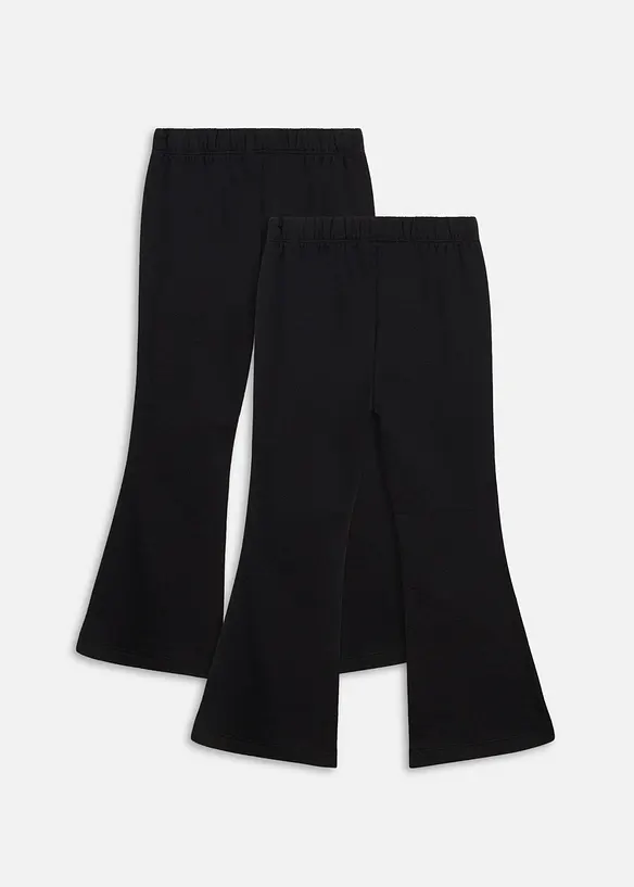Leggings termici bootcut (pacco da 2), bonprix
