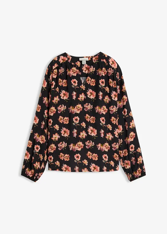 Blusa in misto viscosa fluido, bonprix