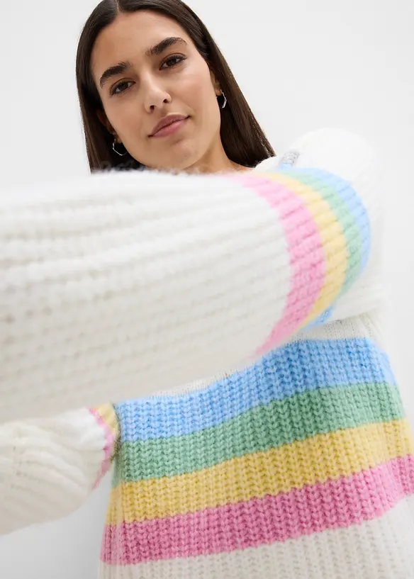 Maglione con lana, bonprix