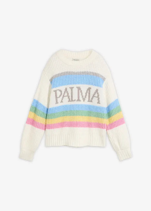 Maglione con lana, bonprix