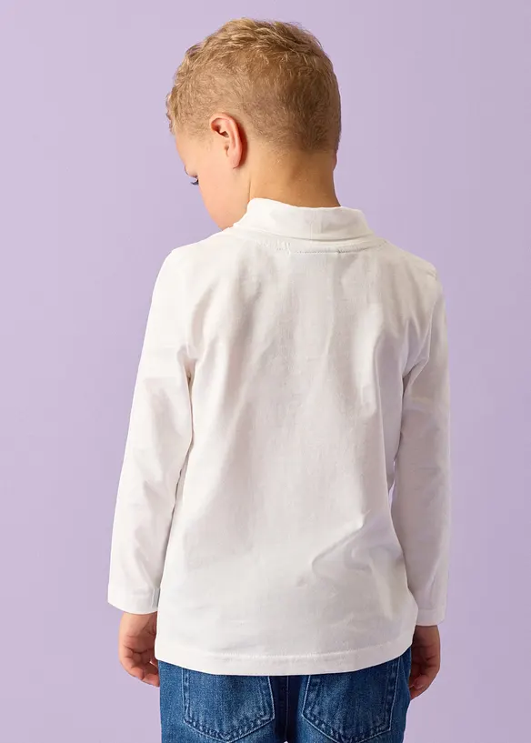 Maglia dolcevita Lurchi in morbido cotone biologico (pacco da 2), Lurchi