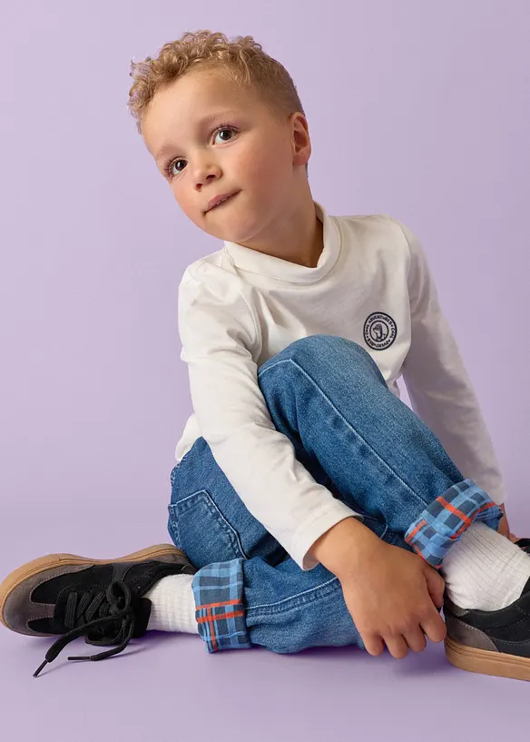 Maglia dolcevita Lurchi in morbido cotone biologico (pacco da 2), Lurchi