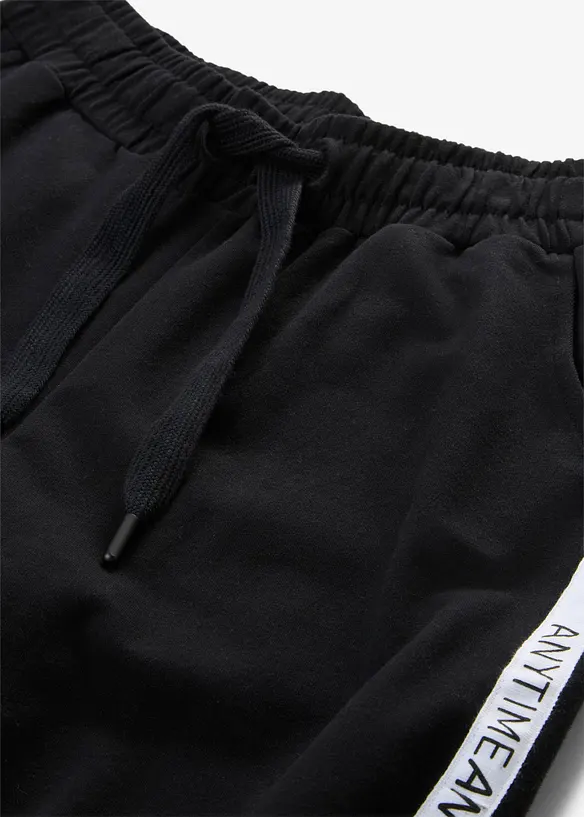 Pantaloni in morbida felpa di misto cotone, bonprix