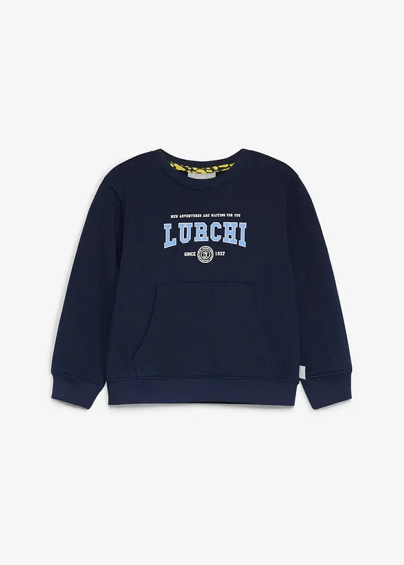 Felpa Lurchi in cotone biologico morbido, Lurchi