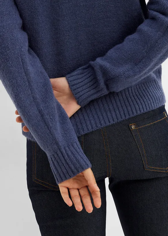 Cardigan con inserti a contrasto, bonprix