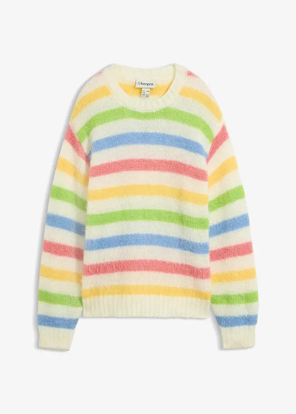 Maglione a trama operata, bonprix