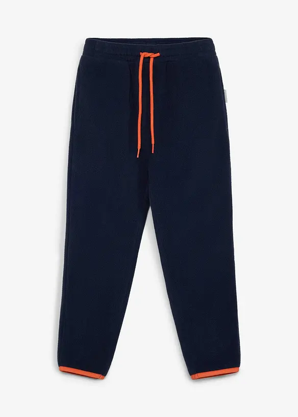 Pantaloni termici Lurchi in pile morbido con elastico in vita, Lurchi