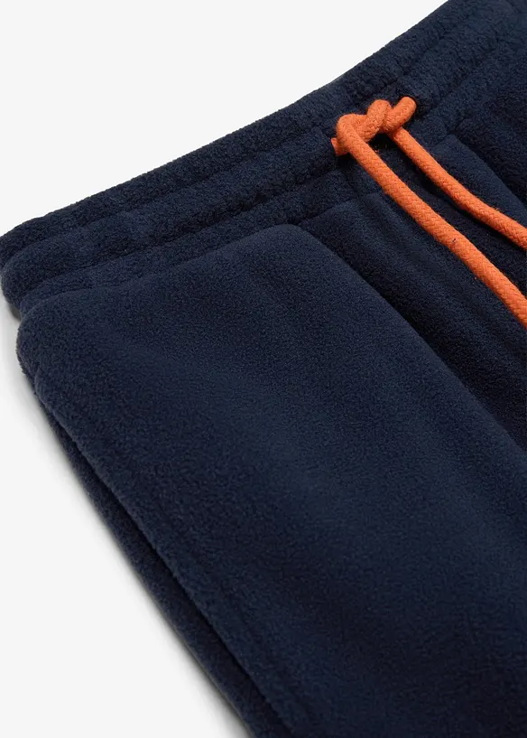 Pantaloni termici Lurchi in pile morbido con elastico in vita, Lurchi