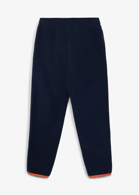 Pantaloni termici Lurchi in pile morbido con elastico in vita, Lurchi