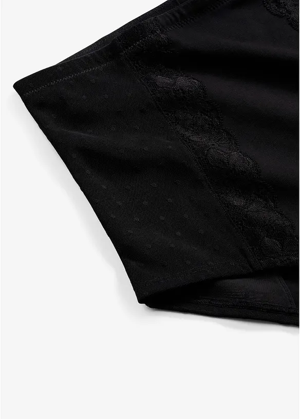 Culotte in misto cotone con effetto modellante medio, bonprix