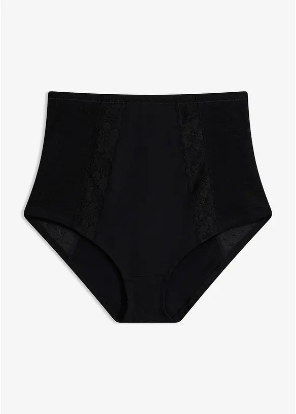 Culotte in misto cotone con effetto modellante medio, bonprix