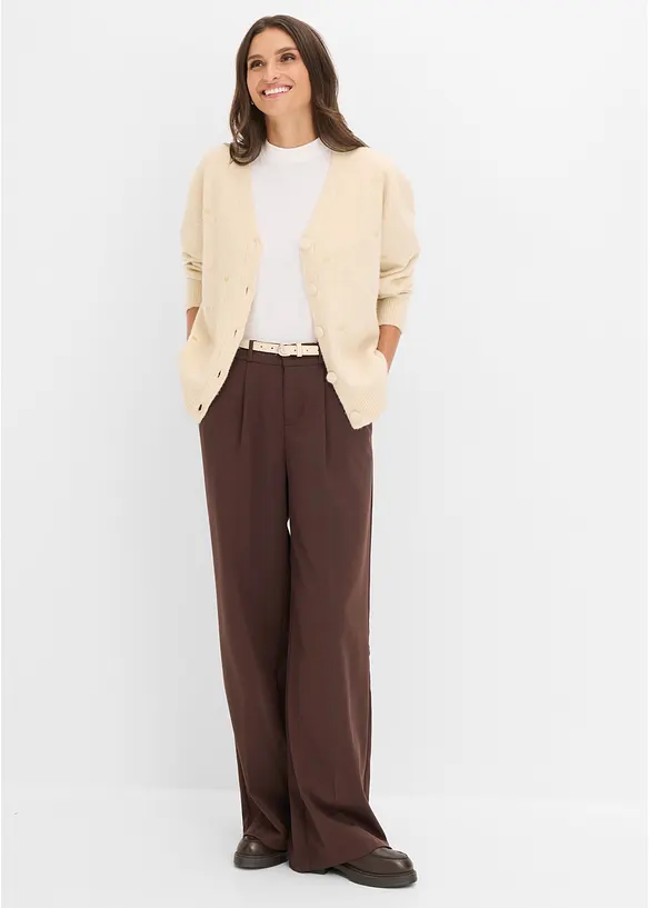 Cardigan con cuoricini, bonprix