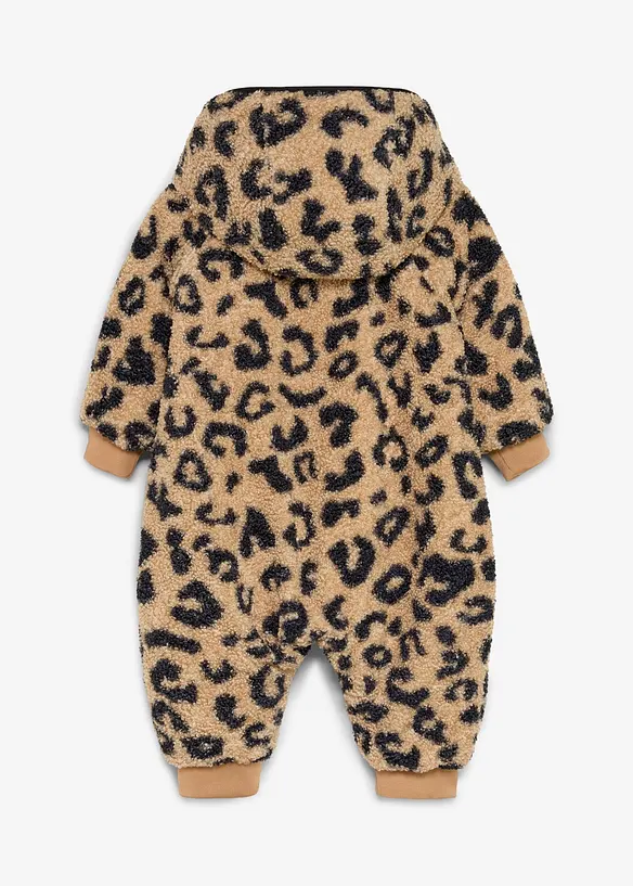 Tuta reversibile 2-in-1 con morbido pile teddy, bonprix