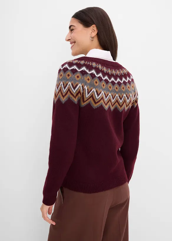 Cardigan norvegese, bonprix
