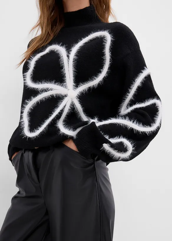 Maglione in filato fine, bonprix
