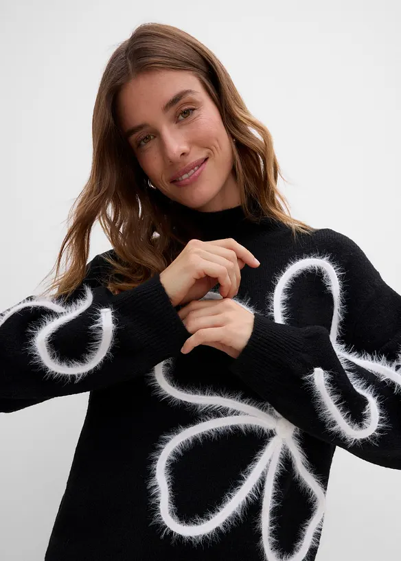 Maglione in filato fine, bonprix