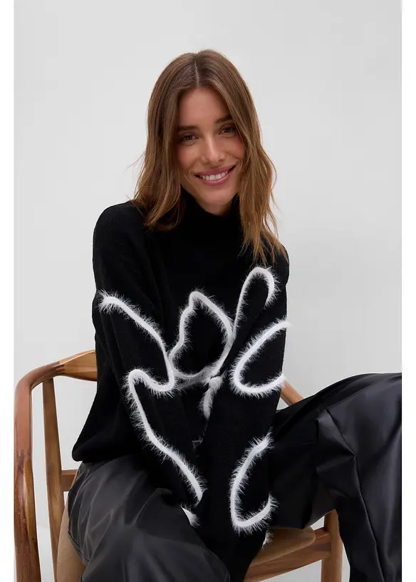 Maglione in filato fine, bonprix