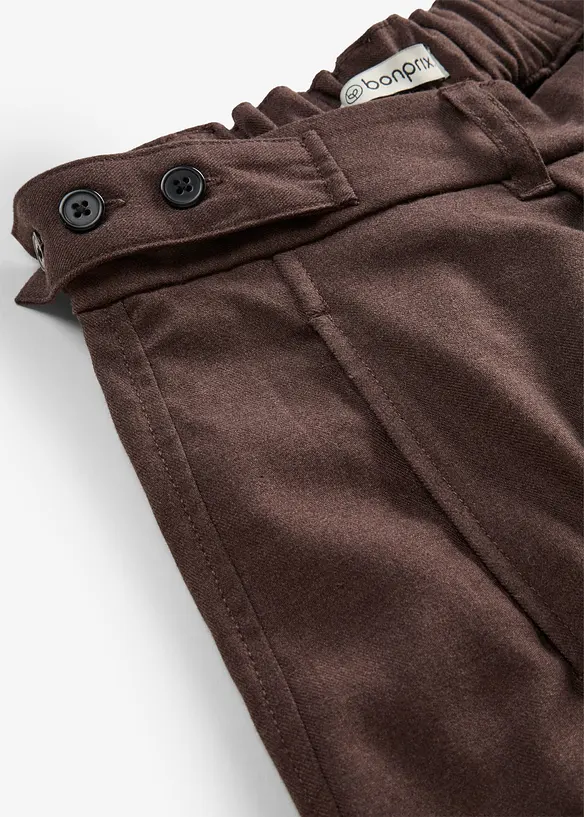 Pantaloni barrel in misto viscosa fluido, bonprix