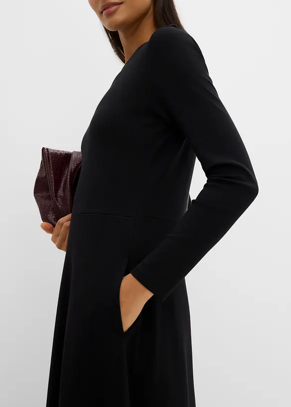 Abito midi in cotone biologico pesante, bonprix
