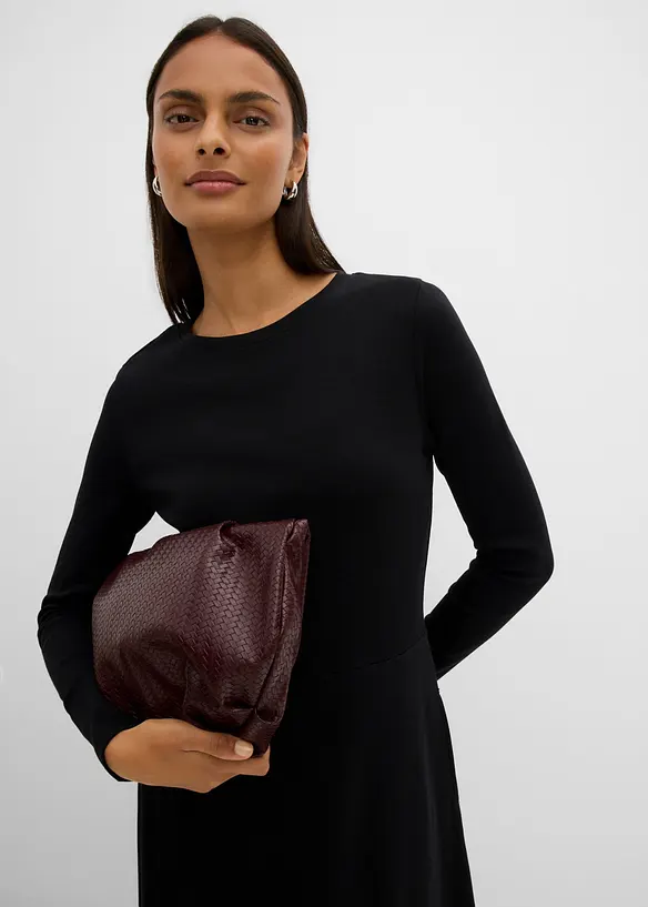Abito midi in cotone biologico pesante, bonprix