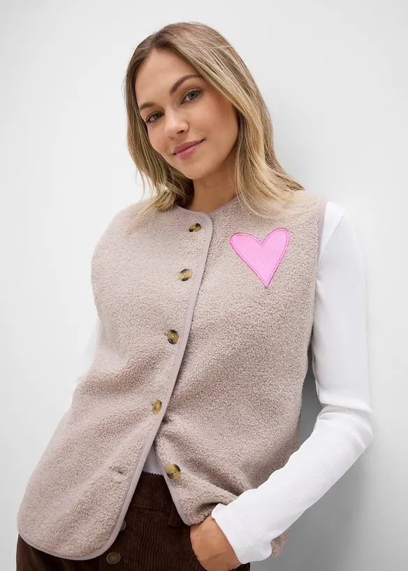 Gilet in pelliccia sintetica, bonprix