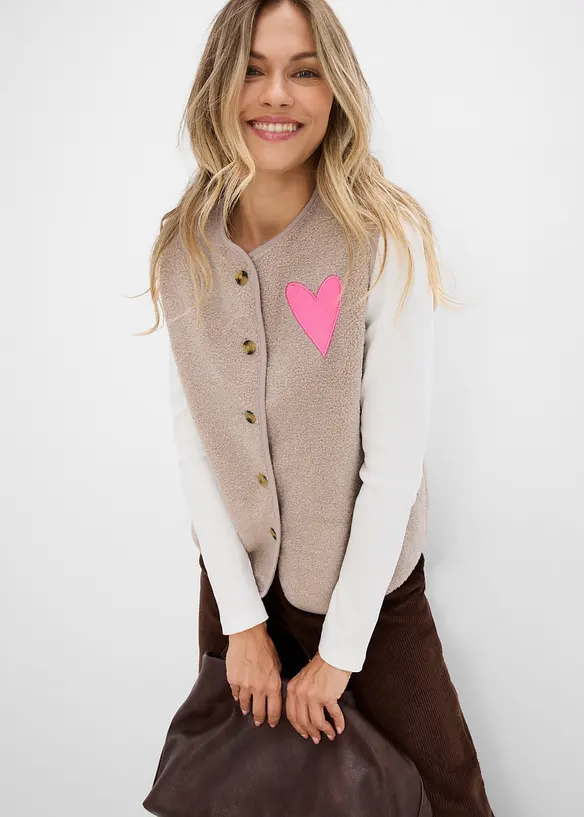 Gilet in pelliccia sintetica, bonprix