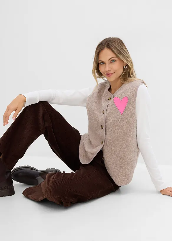 Gilet in pelliccia sintetica, bonprix
