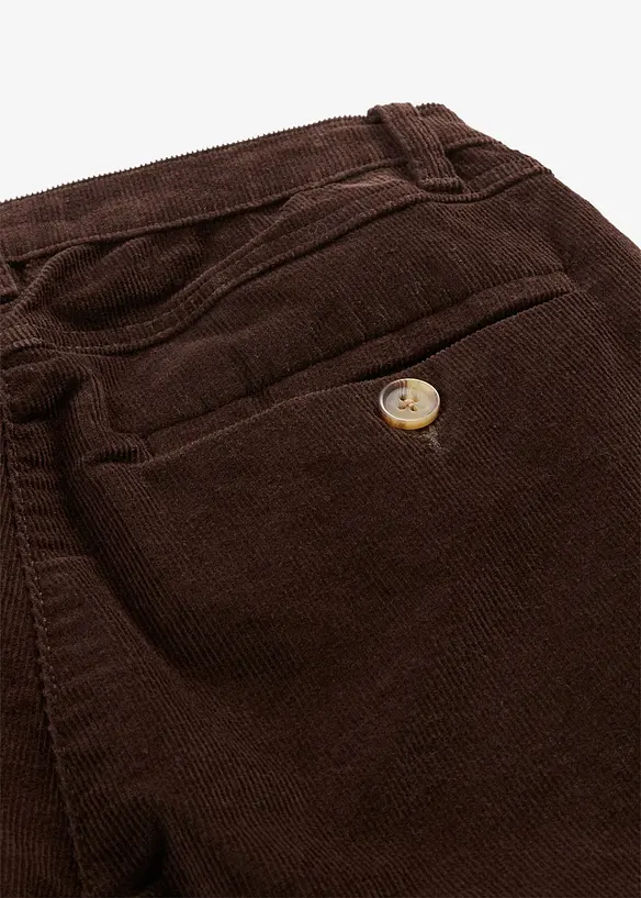 Pantaloni in velluto a coste di misto cotone, bonprix